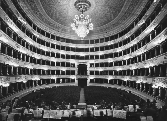 Framed Print : Interior of La Scala Opera House Framed Print : Interior of La Scala Opera House