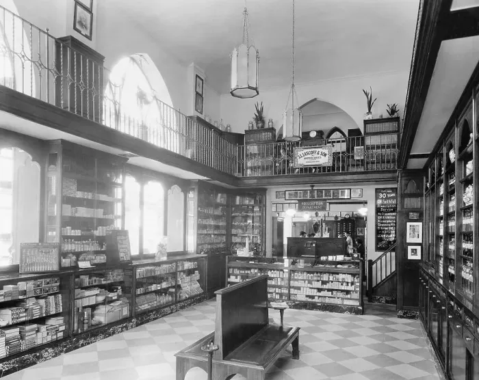 Framed Print : Interior of Lascoff Pharmacy Framed Print : Interior of Lascoff Pharmacy