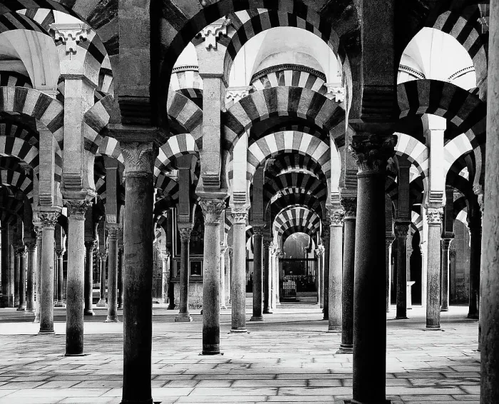 Framed Print : Interior of Mosque at Cordoba Framed Print : Interior of Mosque at Cordoba