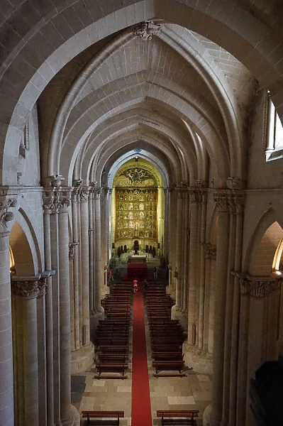 Interior Old cathedral of Salamanca, Spain