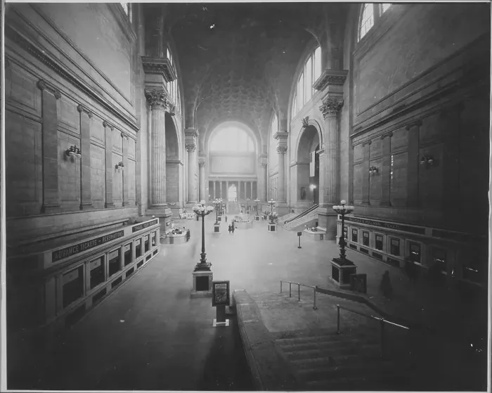 Framed Print : Interior of Pennsylvania Station Framed Print : Interior of Pennsylvania Station