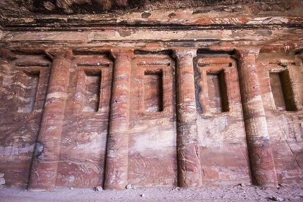 Interior of Roman Soldier Tomb in Petra