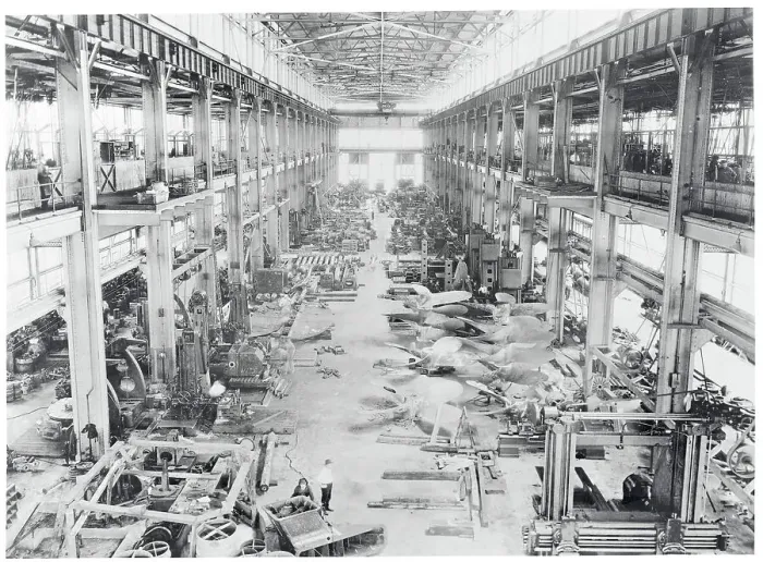 Framed Print : Interior of Ship Propeller Plant