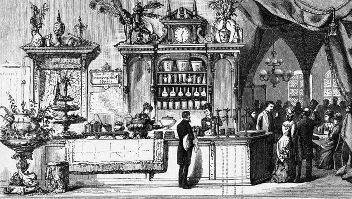 Framed Print : Interior Of Victorian Restaurant Framed Print : Interior Of Victorian Restaurant