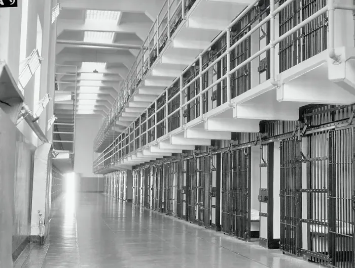 Framed Print : Interior View of Alcatraz Prison Framed Print : Interior View of Alcatraz Prison