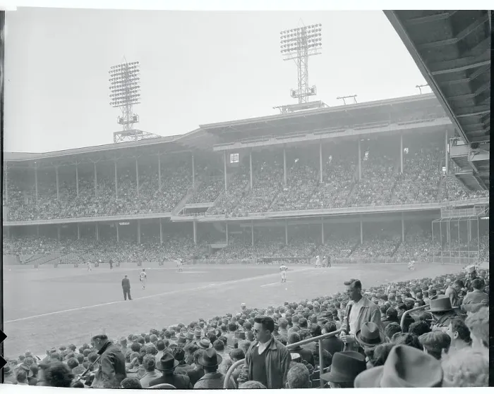 Framed Print : Interior View of Connie Mack Stadium Framed Print : Interior View of Connie Mack Stadium