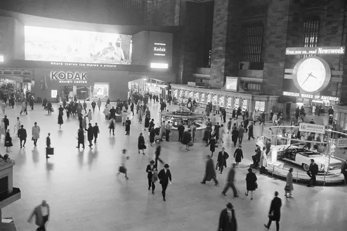 Framed Print : Interior View of Grand Central Station Framed Print : Interior View of Grand Central Station