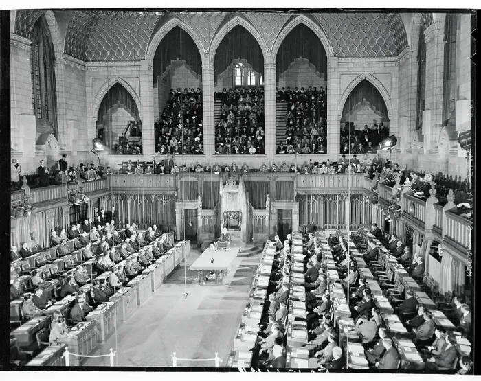 Framed Print : Interior View of the House of Commons Framed Print : Interior View of the House of Commons