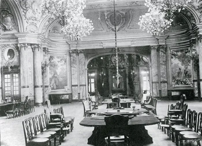 Framed Print : Interior View of Roulette Room of Monaco Framed Print : Interior View of Roulette Room of Monaco