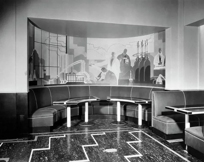 Framed Print : Interior View of Rubber Room