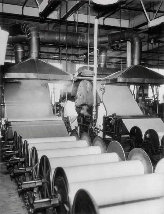 Framed Print : Interior View of Textile Mill Framed Print : Interior View of Textile Mill