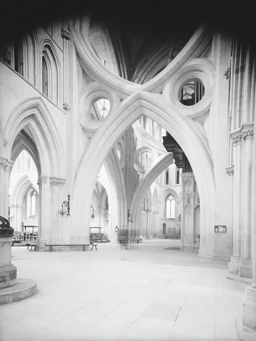 Framed Print : Interior Of Wells Cathedral Framed Print : Interior Of Wells Cathedral