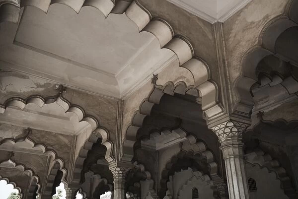 Interiors view of Khas Mahal, Agra Fort, Agra, Uttar Pradesh, India