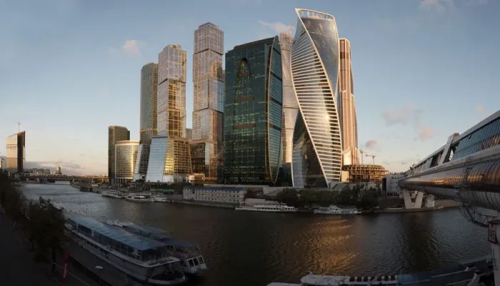 Framed Print : international business center