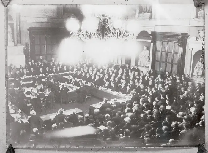 Framed Print : International Economic Conference