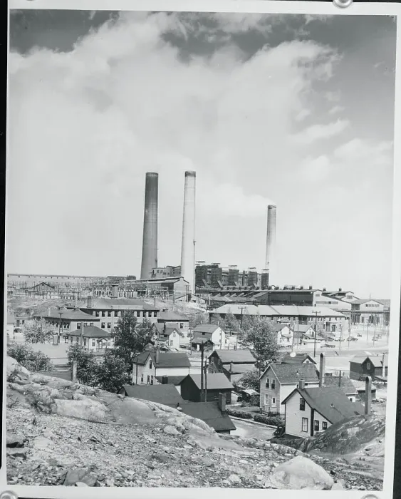 Framed Print : International Nickel Company of Canada Framed Print : International Nickel Company of Canada