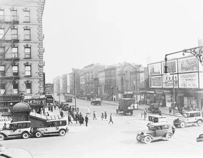 Framed Print : Intersection of Lenox Avenue and West 135th Street Framed Print : Intersection of Lenox Avenue and West 135th Street
