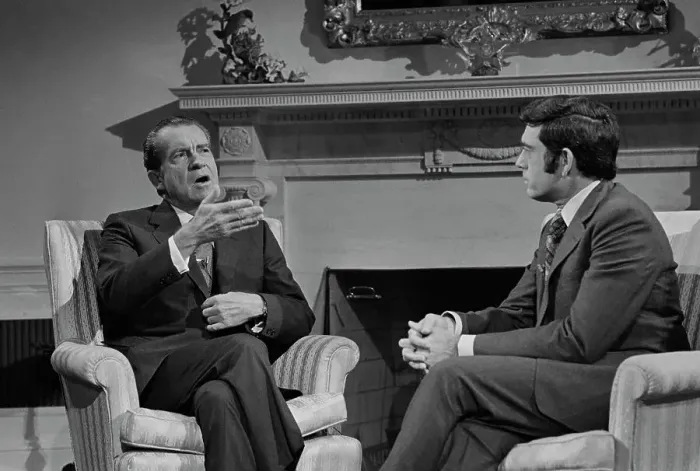 Framed Print : Rather Interviews Nixon Re: Vietnam Pows Framed Print : Rather Interviews Nixon Re: Vietnam Pows