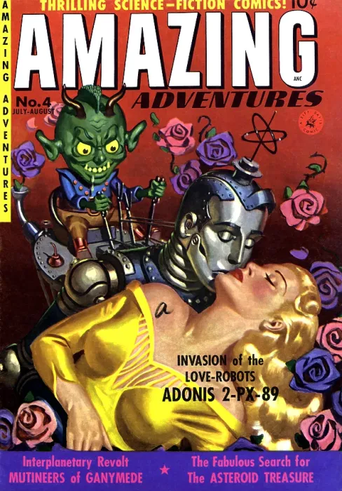 Framed Print : Invasion of the Love Robots Framed Print : Invasion of the Love Robots