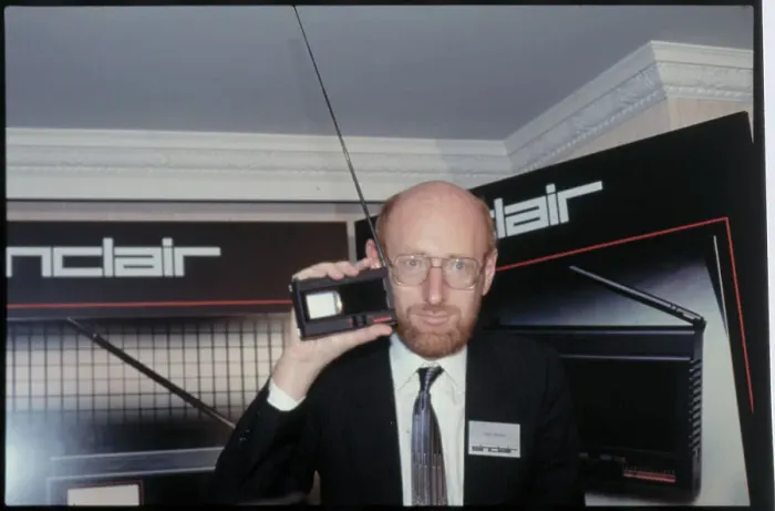 Framed Print : Inventor Showing Tiny TV Framed Print : Inventor Showing Tiny TV