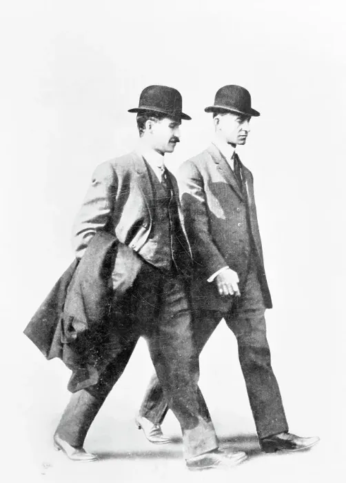 Framed Print : Inventors Orville and Wilbur Wright Framed Print : Inventors Orville and Wilbur Wright