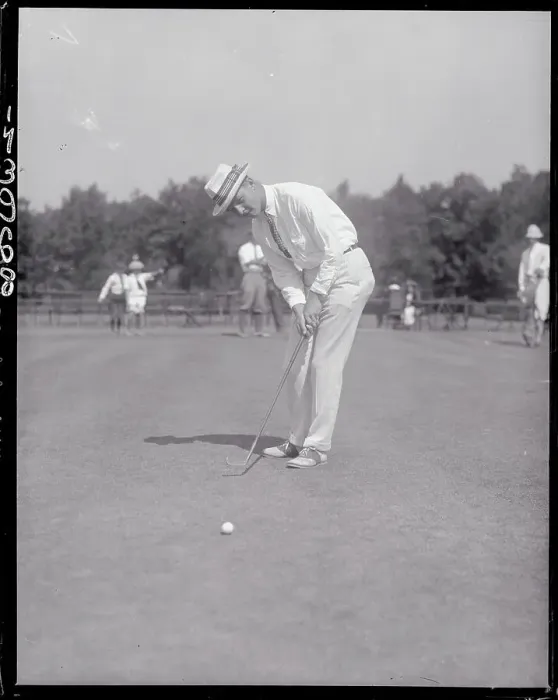Framed Print : Ira Couch on Golf Course Framed Print : Ira Couch on Golf Course