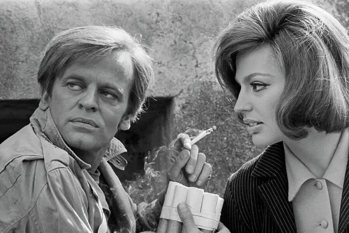 Framed Print : Ira von Furstenberg and Klaus Kinski in Vatican Story