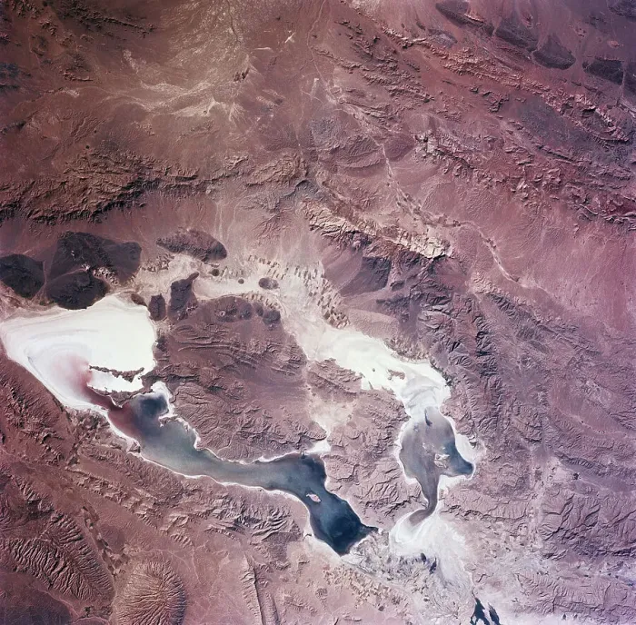 Framed Print : Iran Viewed From Spacecraft Framed Print : Iran Viewed From Spacecraft