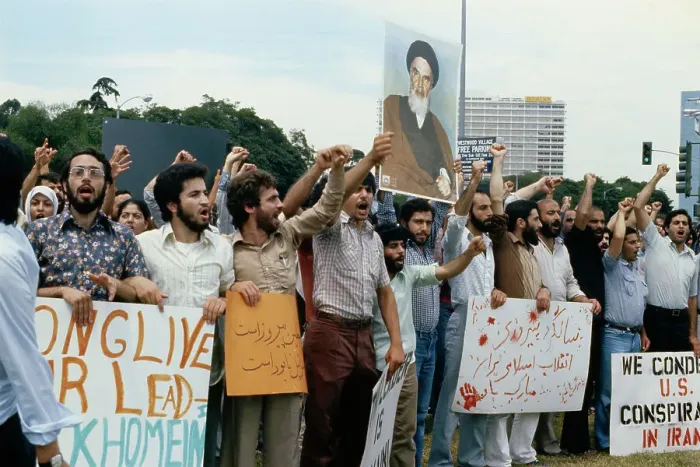 Framed Print : Iranian Protestors Framed Print : Iranian Protestors