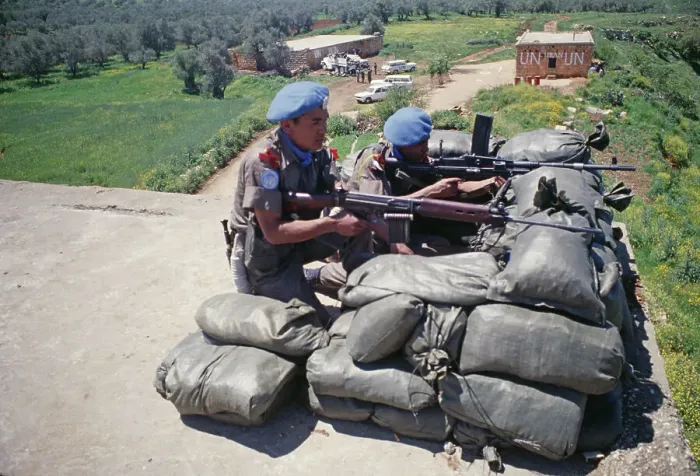 Framed Print : Iranian Soldiers In Lebanon