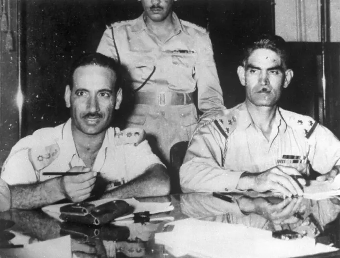 Framed Print : Iraqi Leaders Abdul Salam Arif and Abdul Karim Qasim Framed Print : Iraqi Leaders Abdul Salam Arif and Abdul Karim Qasim