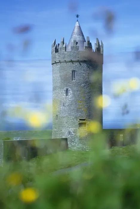 Framed Print : Ireland, County Clare, Doonagore Castle Framed Print : Ireland, County Clare, Doonagore Castle