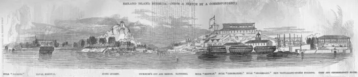 Framed Print : Ireland Island