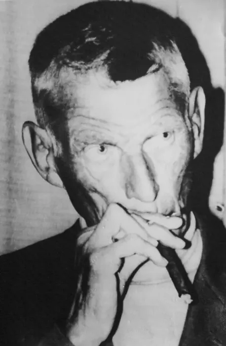 Framed Print : Irish Author Samuel Beckett