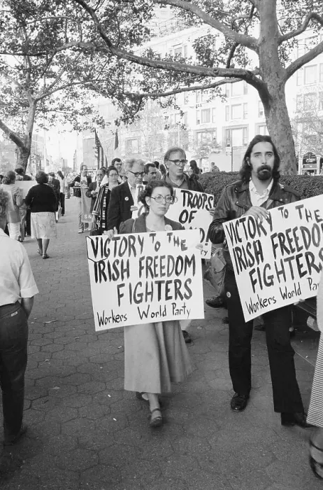 Framed Print : Irish Northern Aid Committee Picketing Prince Philip Framed Print : Irish Northern Aid Committee Picketing Prince Philip