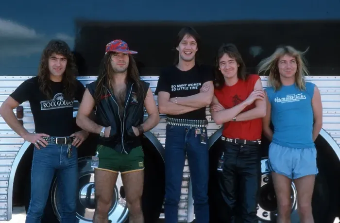 Framed Print : Iron Maiden Backstage Framed Print : Iron Maiden Backstage