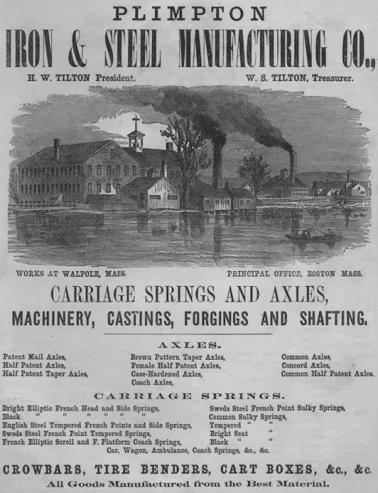 Framed Print : Iron And Steel Advert Framed Print : Iron And Steel Advert