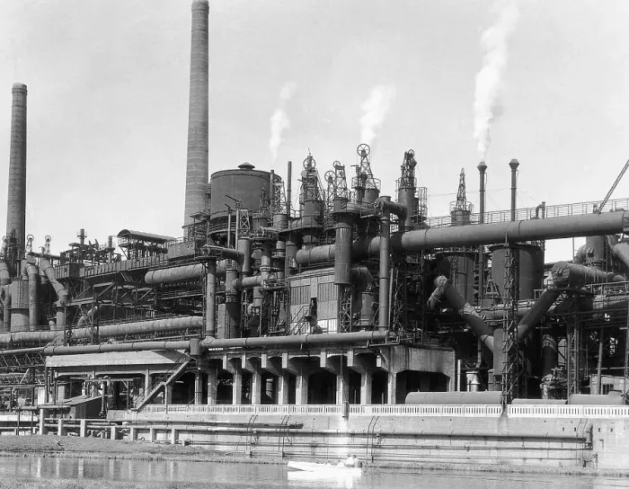 Framed Print : Iron And Steel Furnace At Metalworks Framed Print : Iron And Steel Furnace At Metalworks