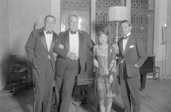 Framed Print : Irving Berlin and Friends in Florida Hotel Framed Print : Irving Berlin and Friends in Florida Hotel