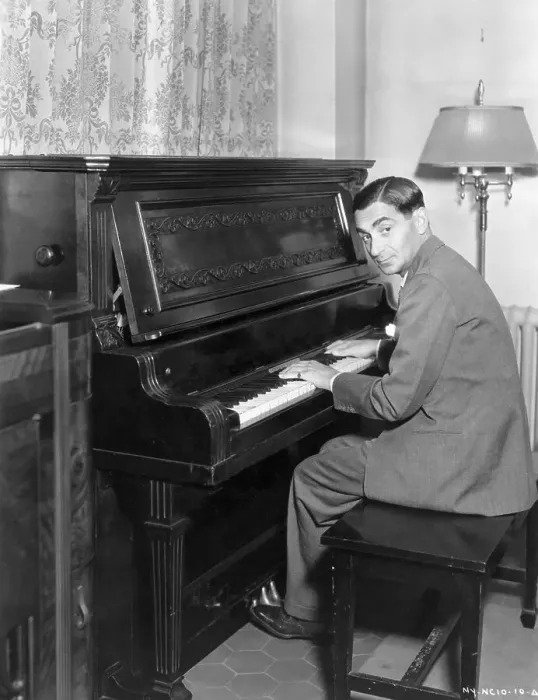 Framed Print : Irving Berlin At The Piano Framed Print : Irving Berlin At The Piano