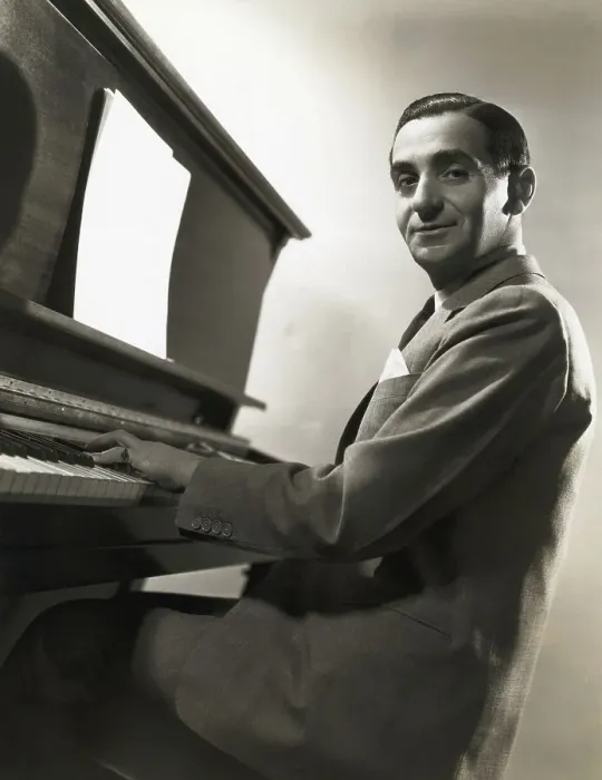 Framed Print : Irving Berlin Playing the Piano Framed Print : Irving Berlin Playing the Piano