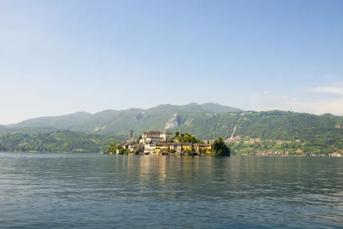 Framed Print : Island San Giulio Framed Print : Island San Giulio
