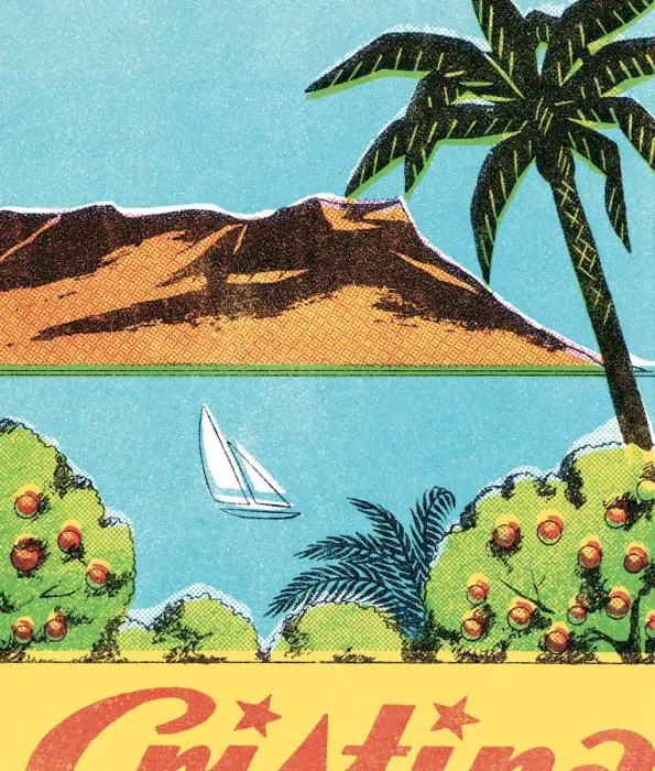 Framed Print : Island view Framed Print : Island view