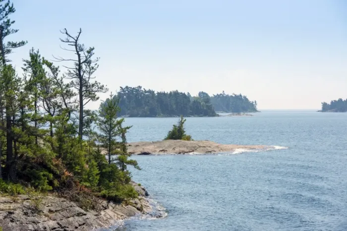 Framed Print : Many Islands of Georgian Bay Framed Print : Many Islands of Georgian Bay