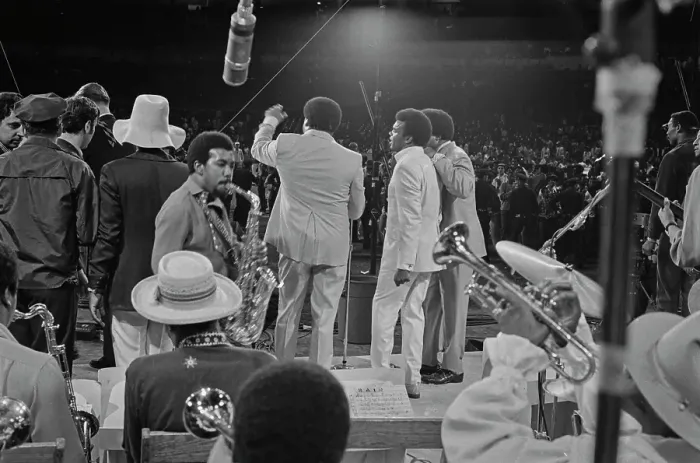 Framed Print : The Isley Brothers Play Yankee Stadium Framed Print : The Isley Brothers Play Yankee Stadium
