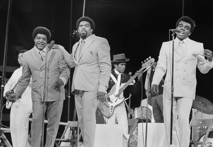 Framed Print : The Isley Brothers At Yankee Stadium Framed Print : The Isley Brothers At Yankee Stadium