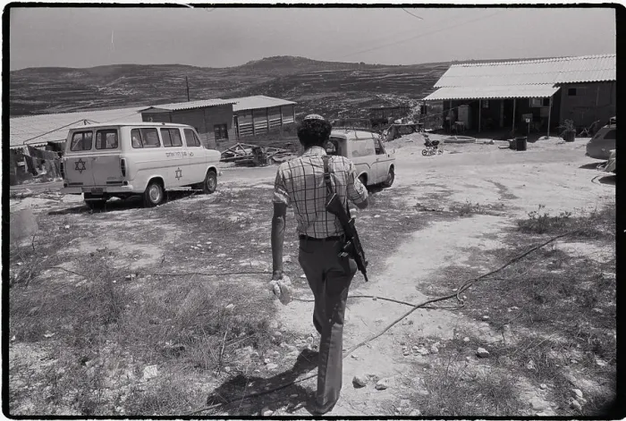 Framed Print : Israeli Takes Gun To Car Framed Print : Israeli Takes Gun To Car