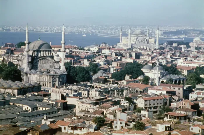 Framed Print : Istanbul Skyline Framed Print : Istanbul Skyline