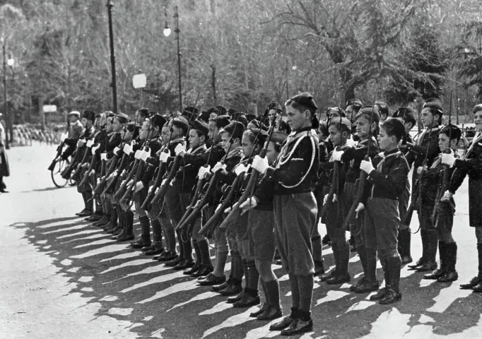 Framed Print : Italian Fascist Youth Framed Print : Italian Fascist Youth