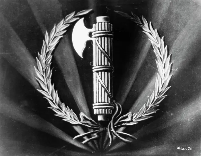 Framed Print : Italian Fascists National Symbol Framed Print : Italian Fascists National Symbol